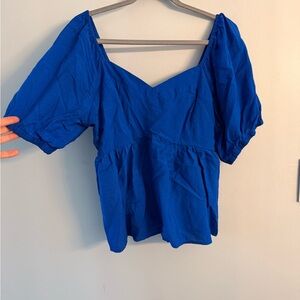 Nine West Royal Blue Women's Blouse